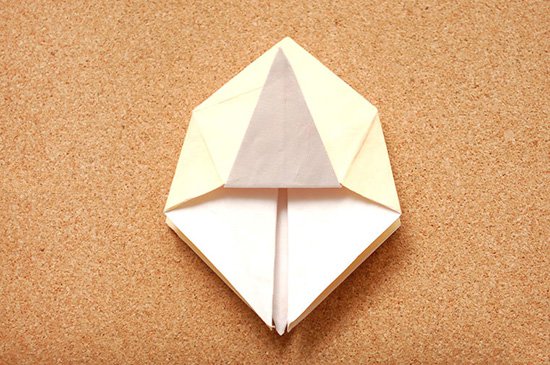 Origami Four - cornered Star Small Gift Box-No:9-Origami Container